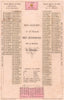 Plan of the Senators of Polish Senat Parliament Diet. Poland 1839 old print