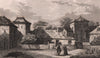 Copernicus house, Frombork, visited by Tadeusz Czacki in 1802; Dom Kopernik 1839