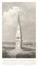 Obelisk. Emperor Leopold I & Jan Sobieski 1683 meet. Schwechat, Austria 1839