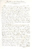 Facsimile 1836 letter from Klaudyna/Claudine Potocka 1839 old antique print