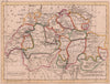Switzerland in cantons. Excludes Geneva! PAYNE 1798 old antique map plan chart