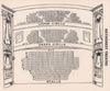 HAYMARKET THEATRE vintage seating plan. London West End 1937 old vintage print
