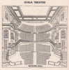 SCALA THEATRE vintage seating plan. London. Charlotte Street 1937 old print