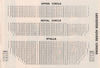 LEICESTER SQUARE THEATRE vintage seating plan. London West End 1937 old print