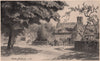 Hambleden, Chilterns. Buckinghamshire 1929 old vintage print picture