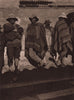 Quechua/Khechua Indians on the market at Potosi (2). Bolivia 1928 old print