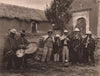 Aymara musicians at a feast, on the shores of Lake Titicaca. Bolivia 1928