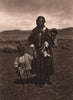 Uru woman living on Desaguadero River near Lake Titicaca. Bolivia 1928 print