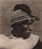Aymara Indian of Guacullani, near Lake Titicaca. Bolivia 1928 old print