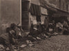 Indians trading in the Plaza at Sorata. Bolivia 1928 old vintage print picture