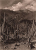 Plazuela, on the River Sacambaya. Bolivia 1928 old vintage print picture