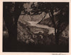 River Place and Rio La Paz confluence near Tahuapalca. Bolivia 1928 old print