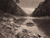 River Mapiri at Guanay. Raft. Bolivia 1928 old vintage print picture