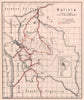 Bolivia by Roberto Gerstmann. Bolivia 1928 old vintage map plan chart
