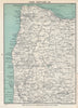 HARTLAND vintage map. Bude Clovelly Holsworthy. North Devon. WARD LOCK 1928