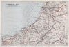 CARDIGAN BAY vintage tourist map. Aberaeron Aberystwyth Wales WARD LOCK 1936