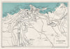 ILFRACOMBE vintage tourist town city plan. Devon. WARD LOCK 1926 old map