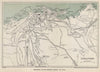 ILFRACOMBE vintage tourist town city plan. Devon. WARD LOCK 1933 old map