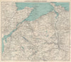 NW WALES. Llandudno Caernarvon Snowdonia Anglesey Bangor. WARD LOCK 1951 map