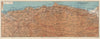 LYNTON environs vintage tourist map. Exmoor North Devon coast WARD LOCK 1940