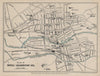 ROYAL LEAMINGTON SPA vintage tourist town city plan. Warcs. WARD LOCK 1900 map