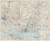 SOUTH HAMPSHIRE Portsmouth Southampton Solent Chichester. WARD LOCK 1935 map