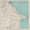 YORKSHIRE COAST Scarborough Filey Flambrough Head Bridlington WARD LOCK 1935 map
