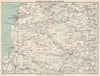 SOMERSET LEVELS & MENDIPS Weston-Super-Mare Wells Glastonbury WARD LOCK 1928 map
