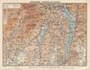 WINDERMERE & CONISTON WATER. Ambleside Lake District Cumbria. WARD LOCK 1937 map