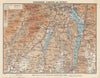 WINDERMERE & CONISTON WATER. Ambleside Lake District Cumbria. WARD LOCK 1937 map