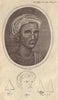 Mahratta Man Cowasjee surgical nosejob skin graft, India 1794 old print