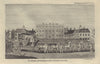 Turkish Ambassador's entry to London 1795 with view of Buckingham Palace 1795