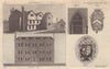 Hereford House, Snakes Lane, Woodford Green. Walbrook House, City of London 1795