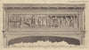 Chimney carving in the Great Parlour of Tankard Inn, Tacket Street, Ipswich 1796
