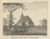 View of the Selsea Church. St Peter's Church Selsey, Sussex. 1798 1798 print