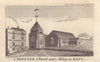 Minster Sheppey Abbey Church, Minster-on-Sea, Isle of Sheppey, Kent. SMALL 1798