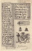 Pillars Herodes Atticus inscriptions Farnese Palace Rome. Nelson's armorial 1799