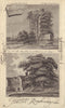 Remains of Halesowen Abbey. The Abbot's house. Halesowen, Shropshire 1799