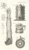 Roman silver arm, Butterworth, Lancs. Reginald's Tower, Waterford, Ireland 1802