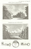 Old Dawley House views, Harlington, London. Seal ring at Kendal, Cumbria 1802