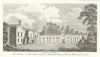 Oatlands Palace, Weybridge, Surrey. Frederick Duke of York & Albany 1808 print