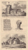 St Michael, Little Horsted & St Bartholomew, Albourne. Sussex churches 1809