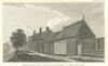 Kingsbury Court Old Palace Lodge at Dunstable, now a hotel. Bedfordshire 1816