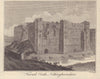 View of Newark Castle in Newark-on-Trent, Nottinghamshire. SMALL 1798 print