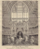 Westminster Hall George IV Coronation 1821. Champion entering. London 1821