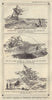 Capt Manby's method of preserving & rescuing shipwrecked persons 1821 print