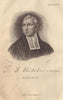 Thomas Dunham Whitaker clergyman and topographer 1759-1821 1822 old print