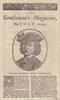 Some Account of Hannah Snell, the Female Soldier. GENTS MAG 1750 print