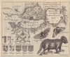 A Plan of the Harbour of Chebucto & Town of Halifax. Canada. GENTS MAG 1750 map