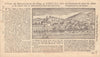 A View & Description of the Village of Portici. Herculaneum Naples. Italy 1753